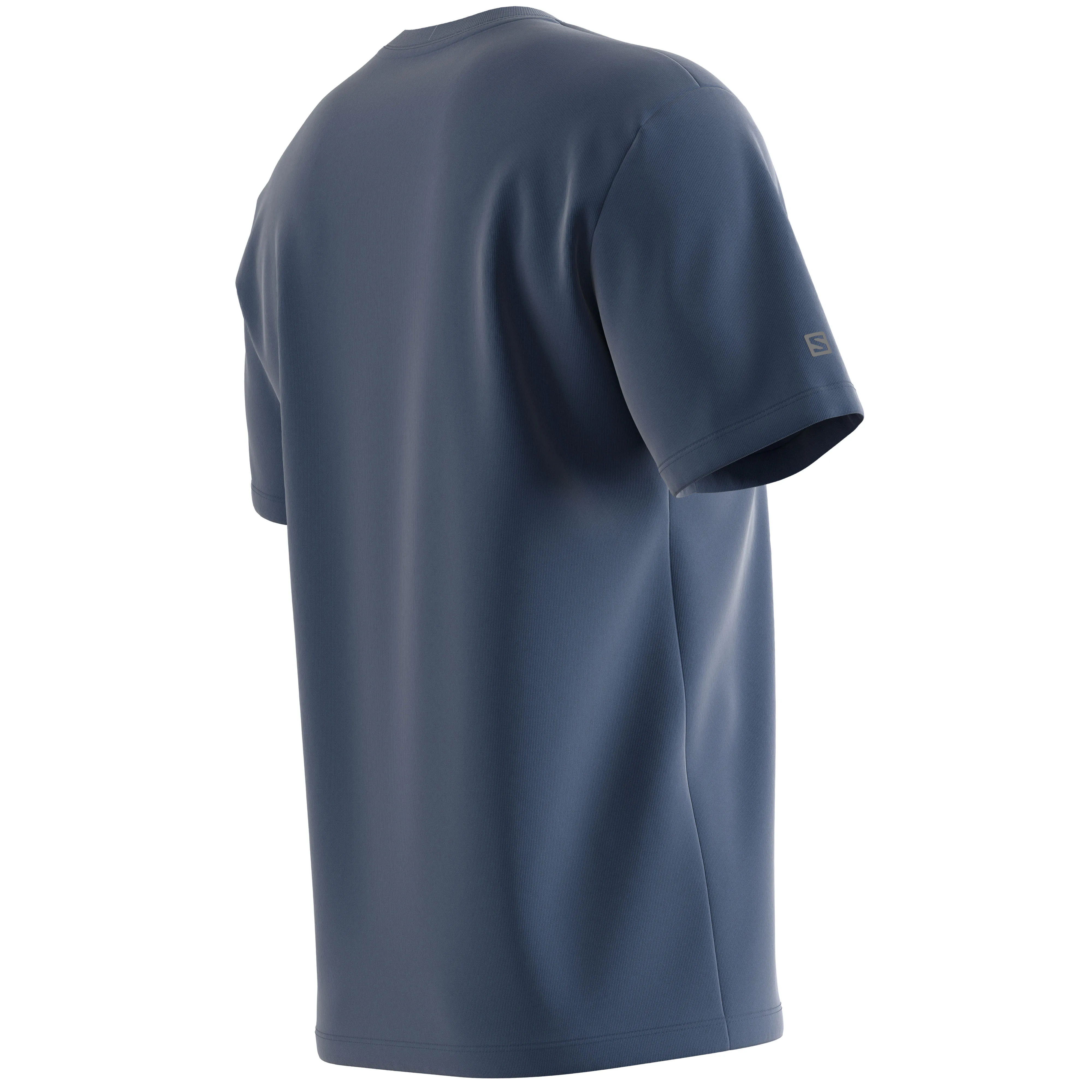 Salomon Men's Outlife Logo T-Shirt Dark Denim | Buy Salomon Men's Outlife Logo T-Shirt Dark Denim here | Outnorth