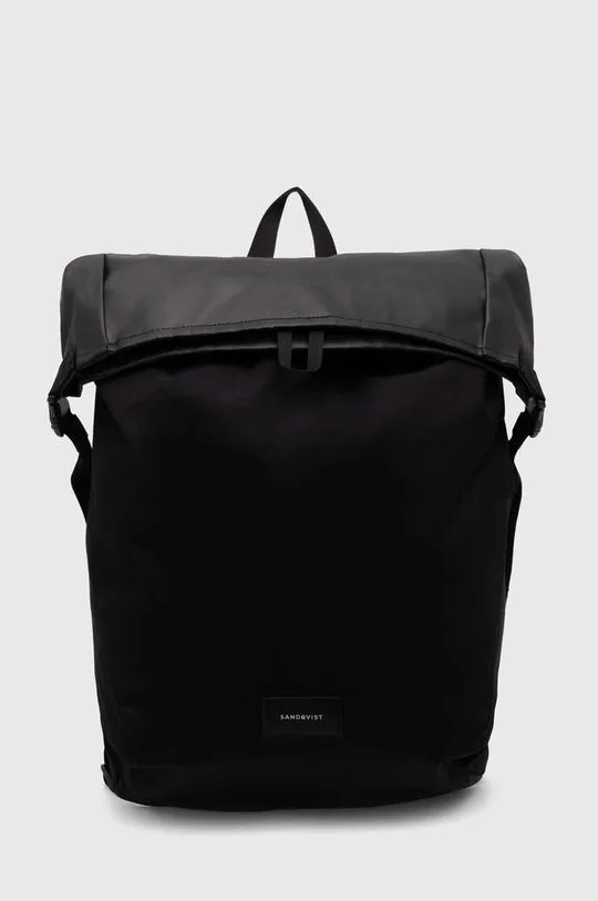 Sandqvist backpack Alfred black color SQA2284