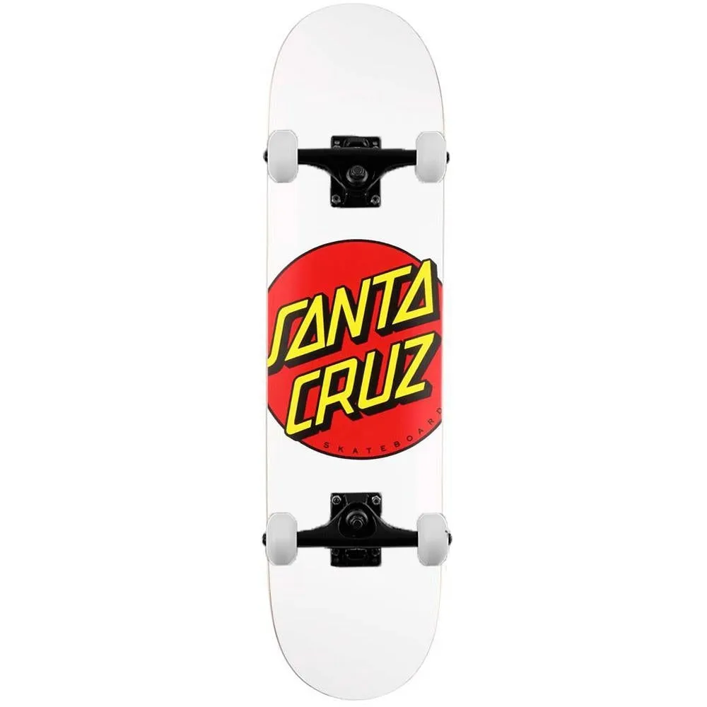 Santa Cruz Complete Skateboard Classic Dot Multi 8