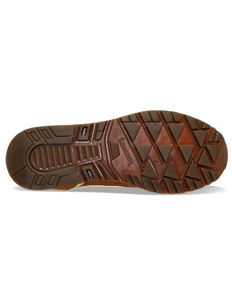 Saucony Shadow 6000 Trainers Cappuccino Brown White