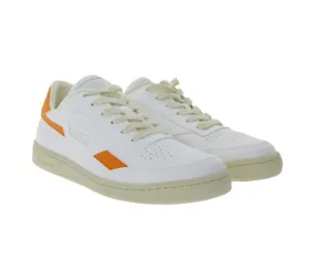 SAYE Modelo 89 scarpe basse vegane da donna sneakers per il tempo libero scarpe da tutti i giorni M89-06 bianco/arancione