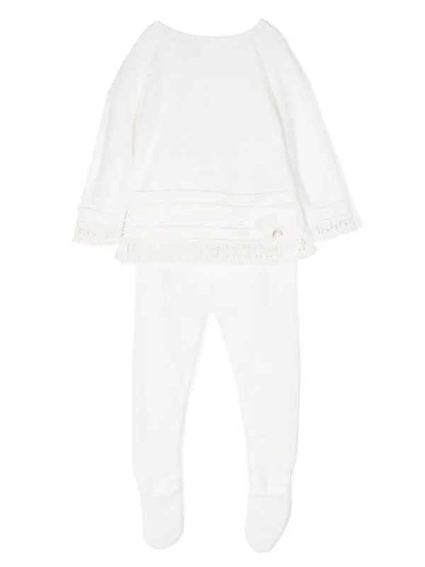 SET BLANCO JUBON Y SWEATER DULCURA