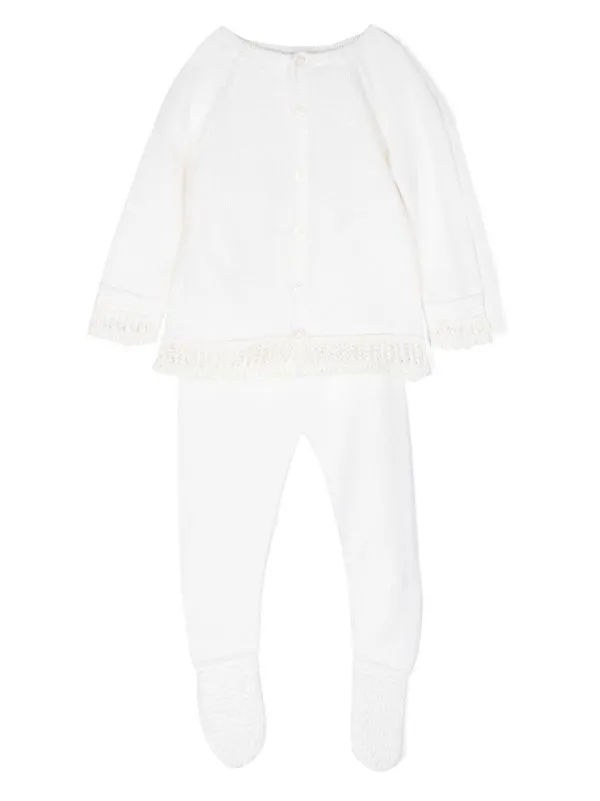 SET BLANCO JUBON Y SWEATER DULCURA