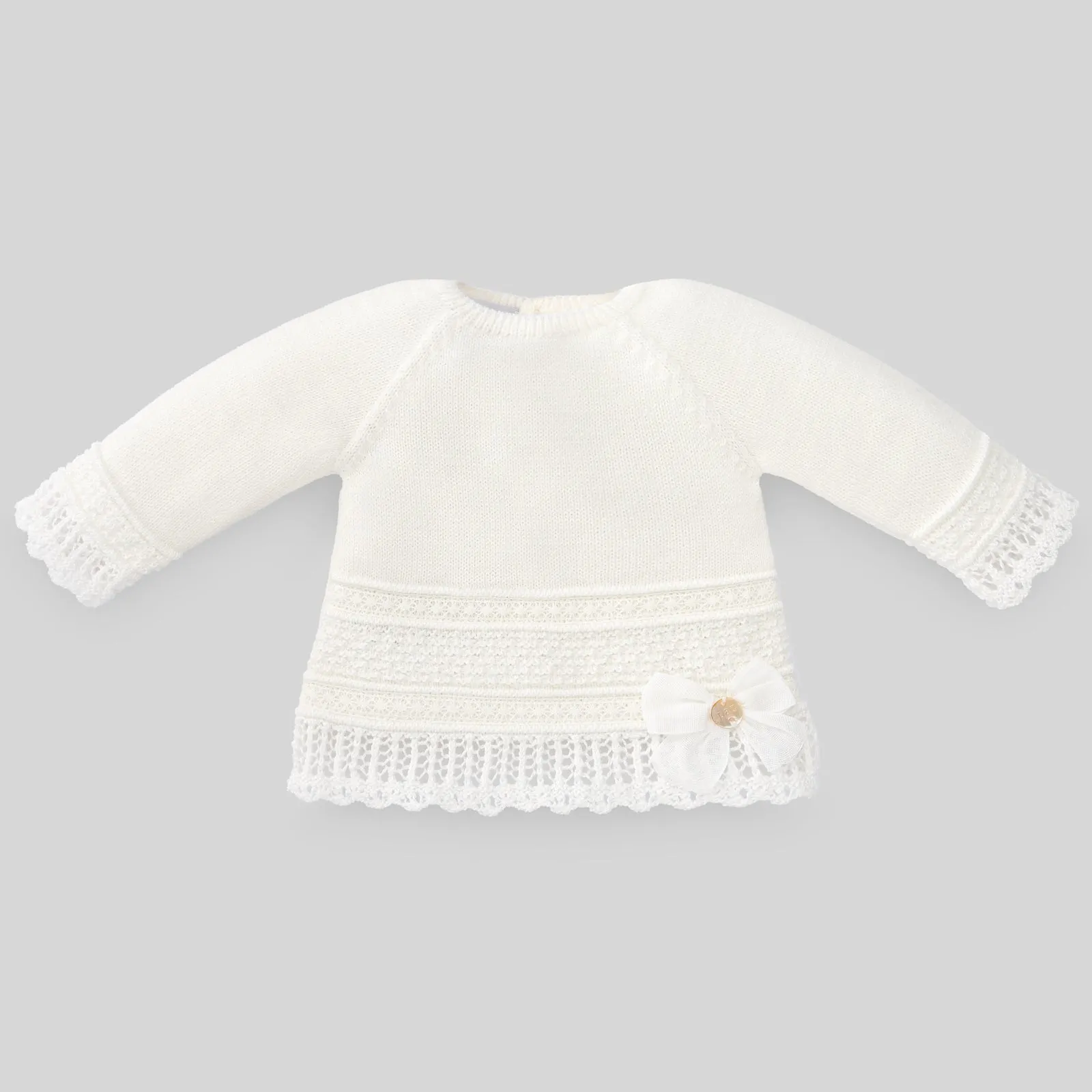 SET BLANCO JUBON Y SWEATER DULCURA