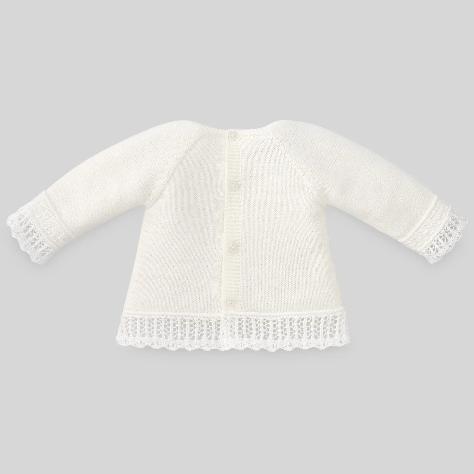 SET BLANCO JUBON Y SWEATER DULCURA