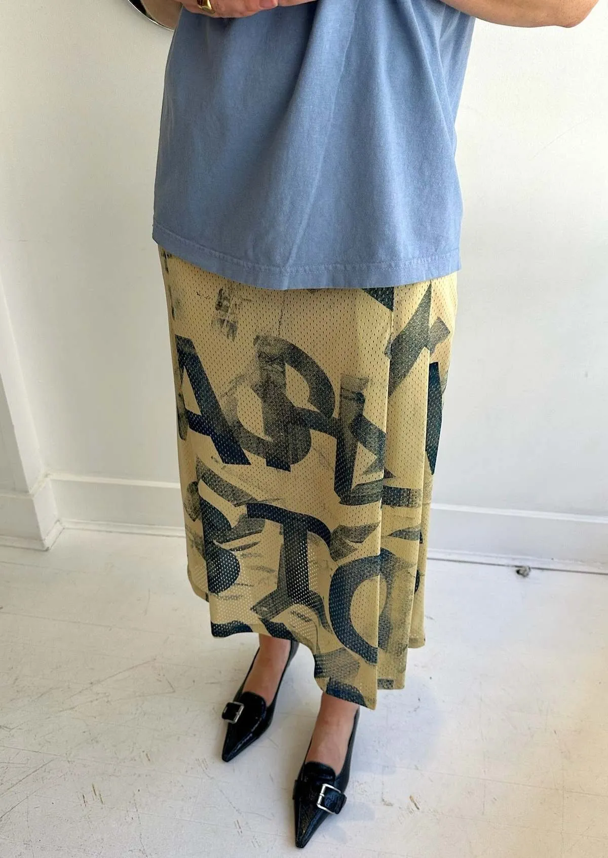 Shade Skirt - Letter