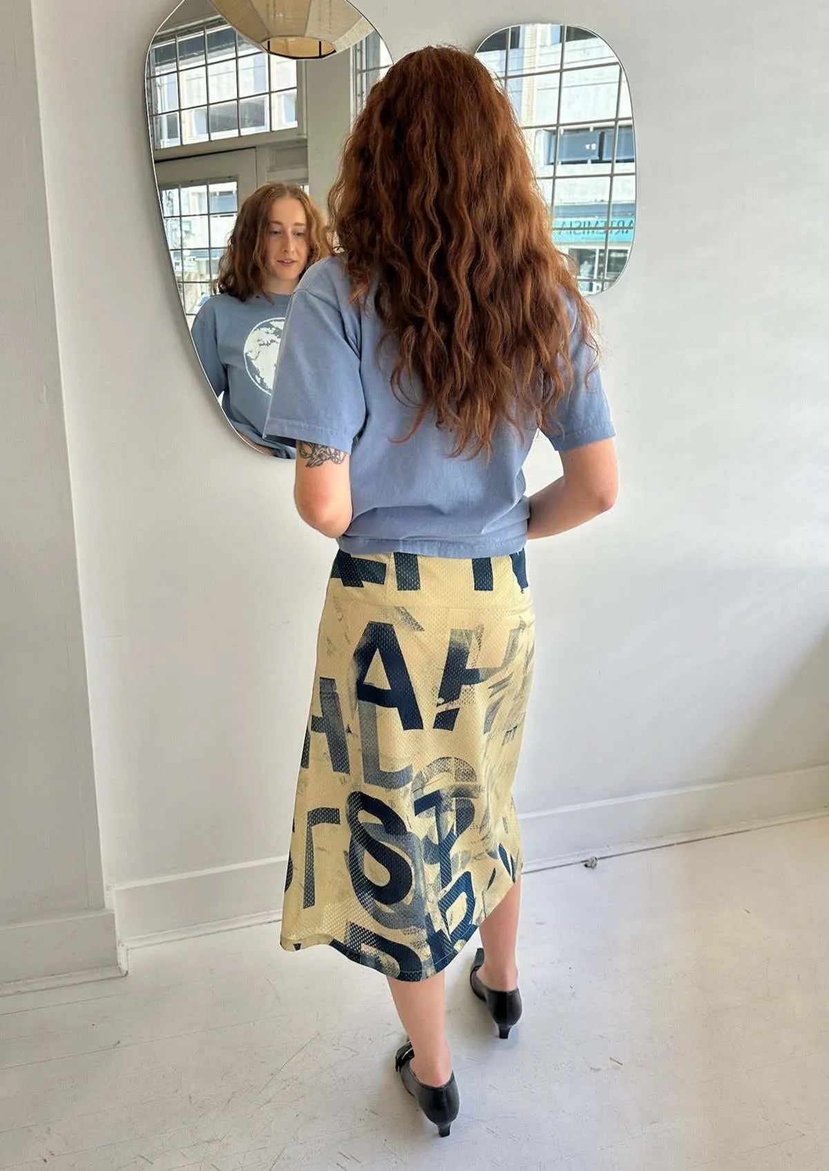 Shade Skirt - Letter