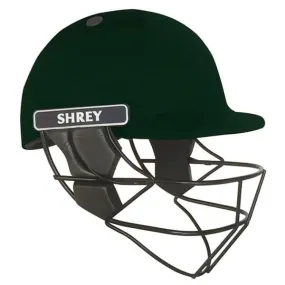Shrey Armor Cricket Helmet, Mild Steel Grill, Green
