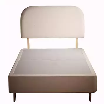 Silentnight Cassia Boucle Bed Mattress & Headboard Set | Kaleidoscope