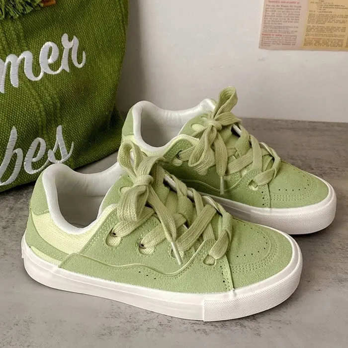 Skater Light Green Sneakers