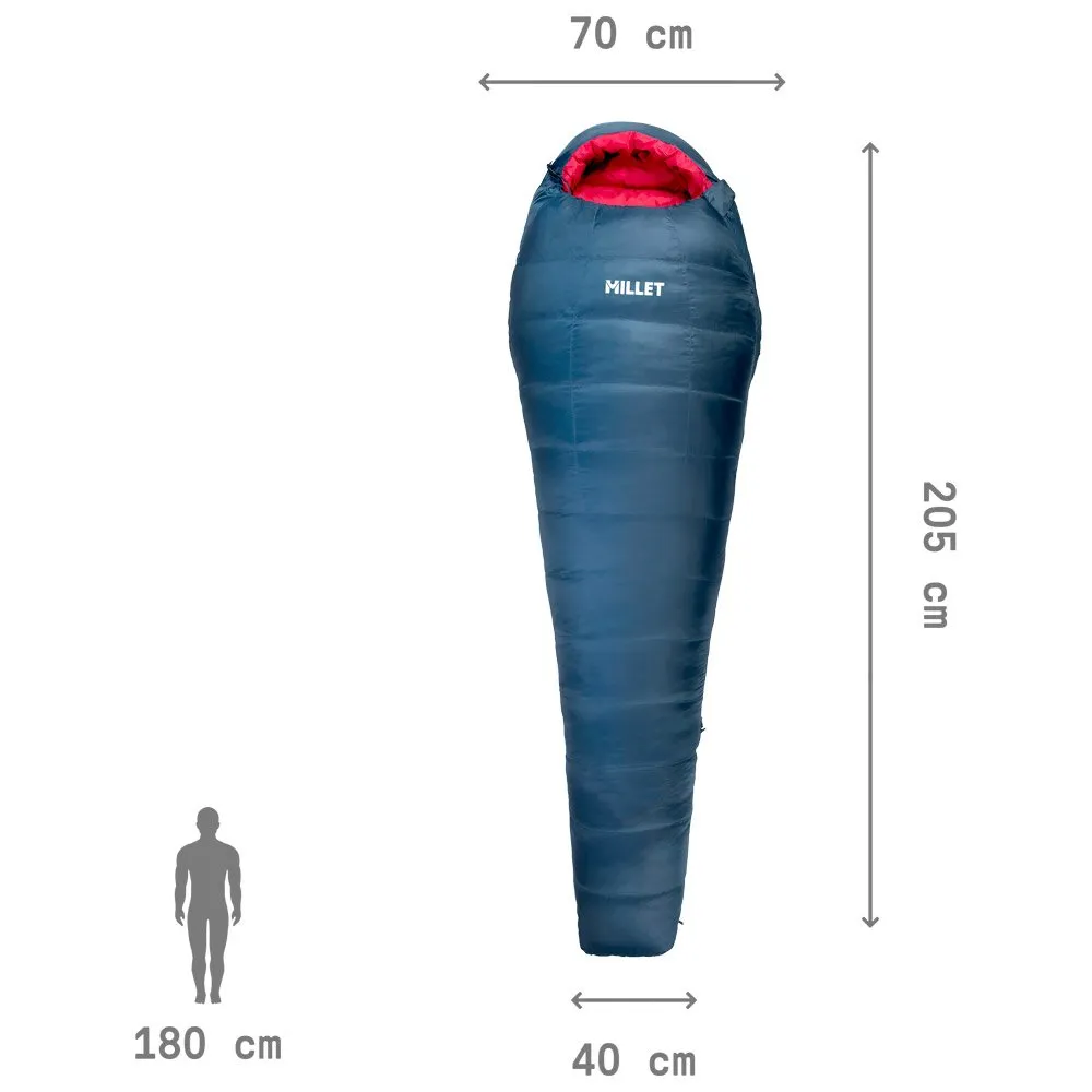 Sleeping bag Millet ---Light Down -5 Women Orion Blue
