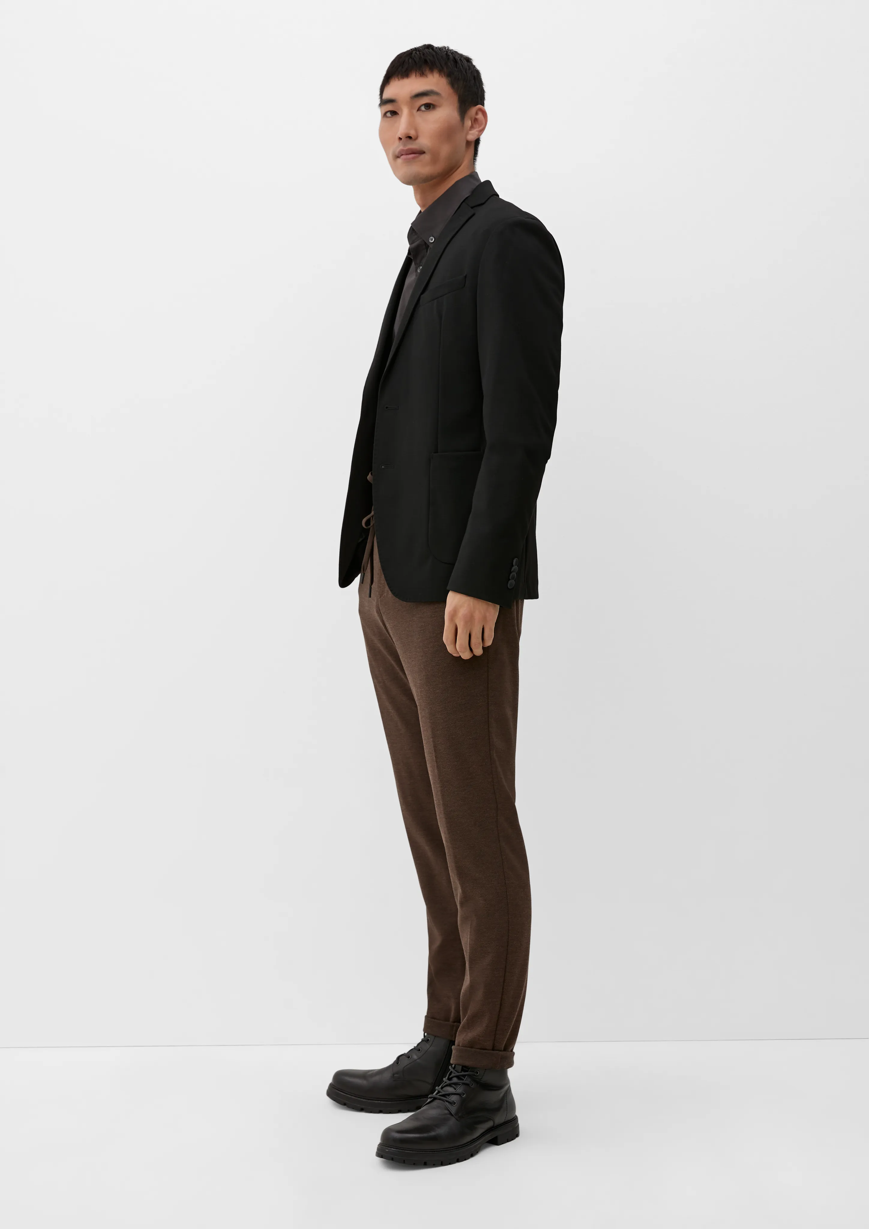 Slim fit: tracksuit suit jacket