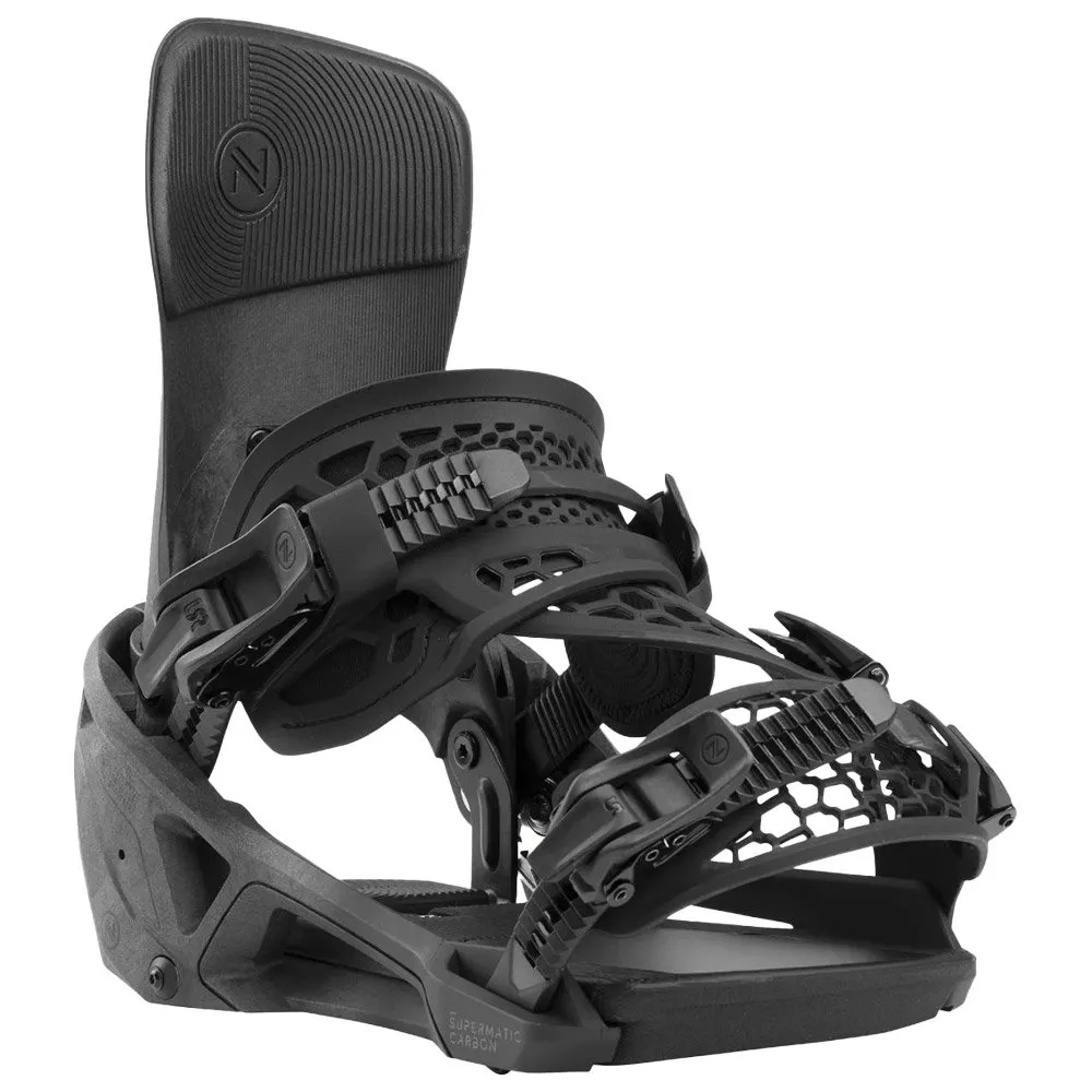 Snowboard binding Nidecker ---Supermatic Carbon Black