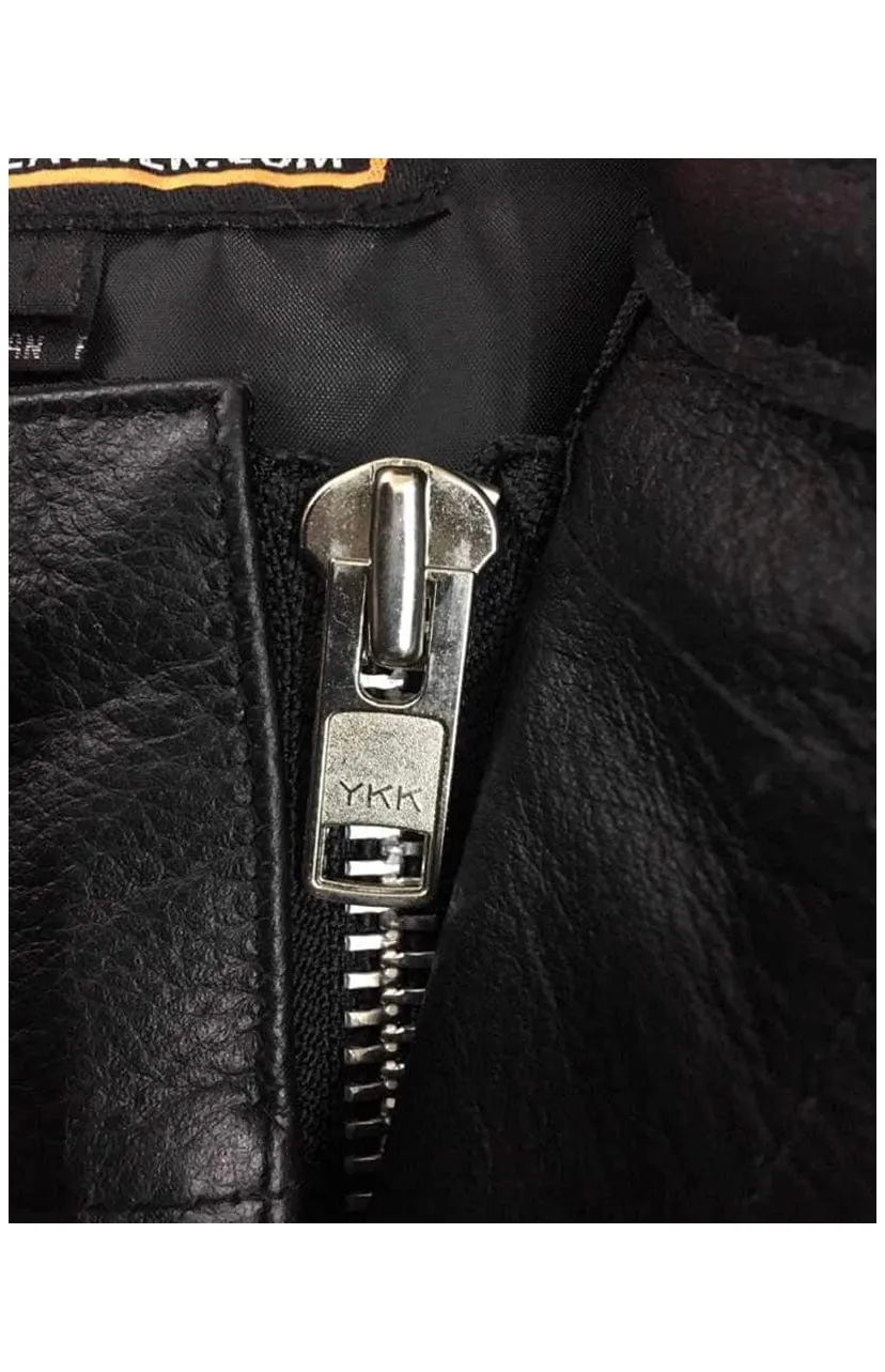 SOA Vest Men's Real Leather Anarchy Motorcycle Biker Club Concealed Carry Outlaw W/Side Laces