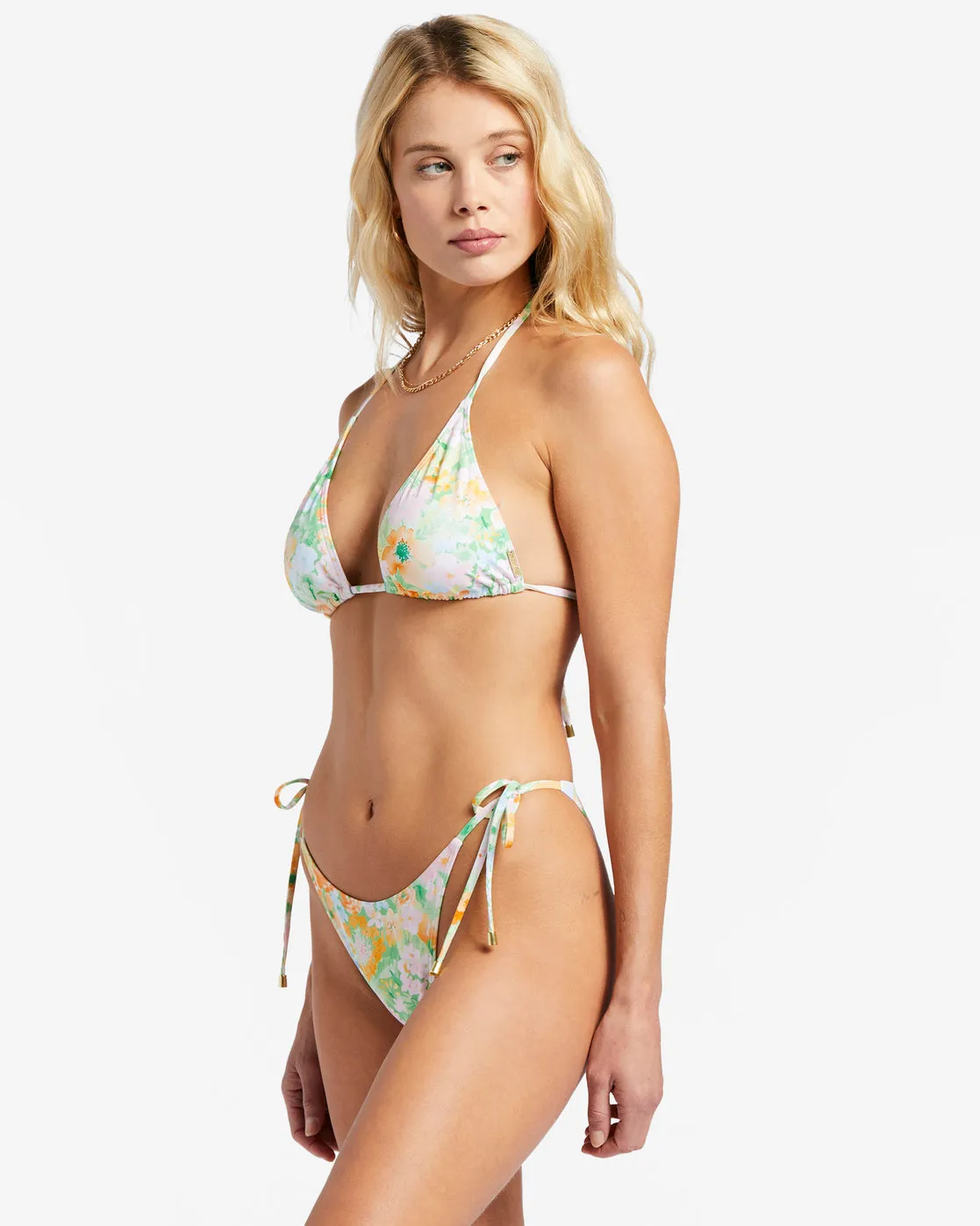 Soft Rave Medium Bikini Bottoms - Green