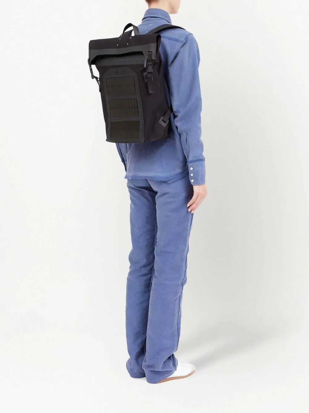 Solar Panel Backpack - Black