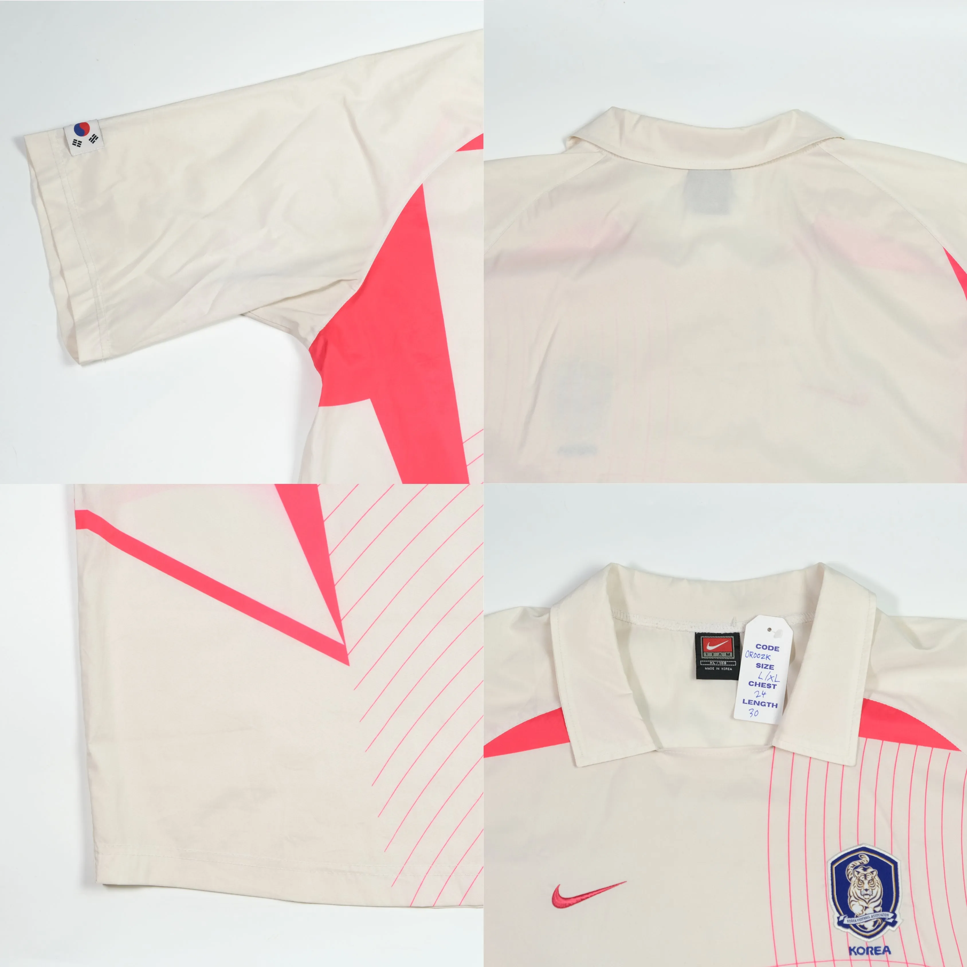 South Korea 2002/2003 Nike Away Football Shirt Large/XL