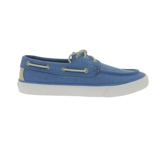 SPERRY Bahama Striper SC men s canvas sneakers with wave siping technology black, blue or beige