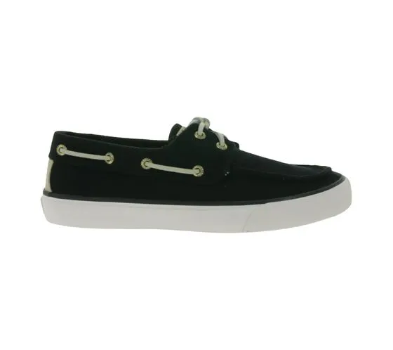 SPERRY Bahama Striper SC men s canvas sneakers with wave siping technology black, blue or beige