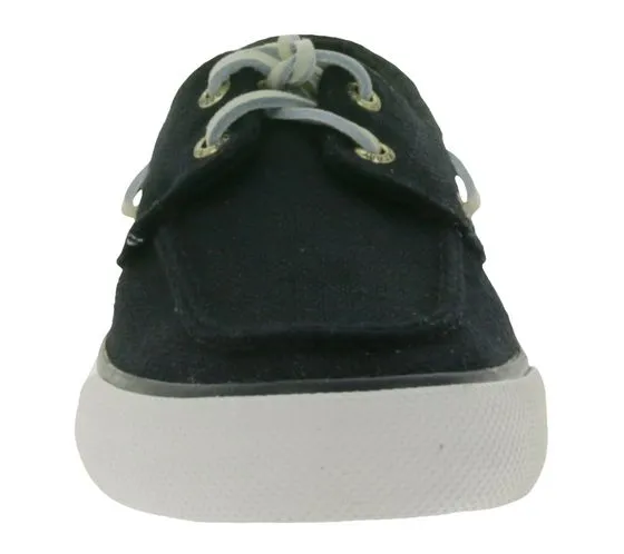 SPERRY Bahama Striper SC men s canvas sneakers with wave siping technology black, blue or beige