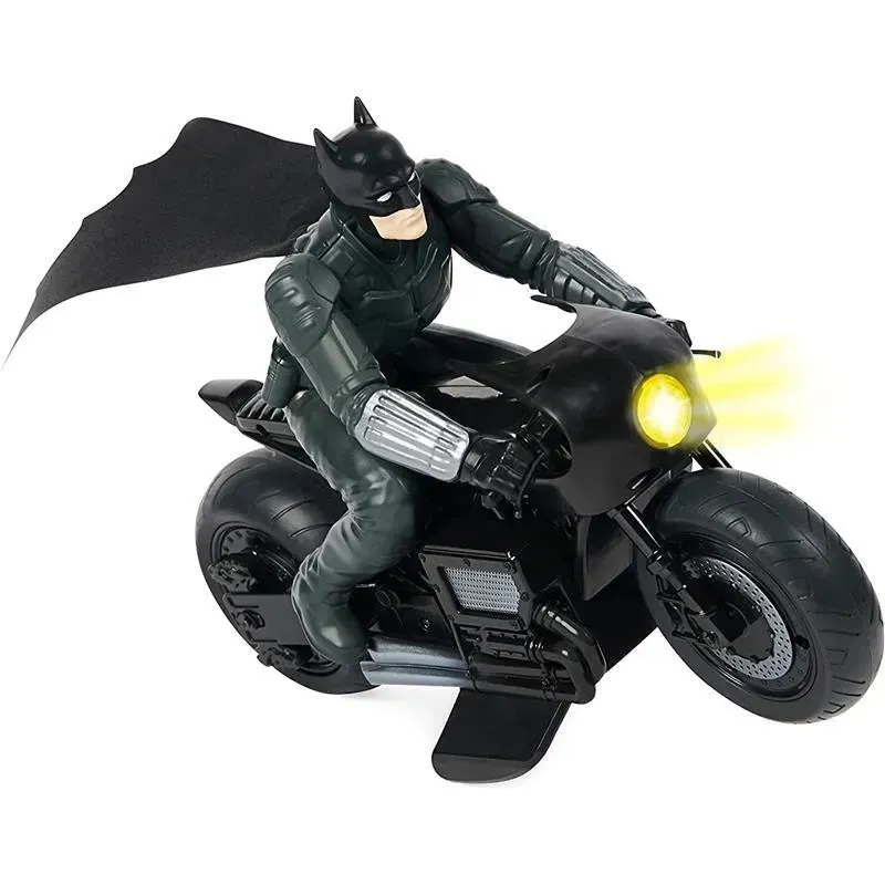 Spin Master Batman Batcycle Movie RC with Batman Rider