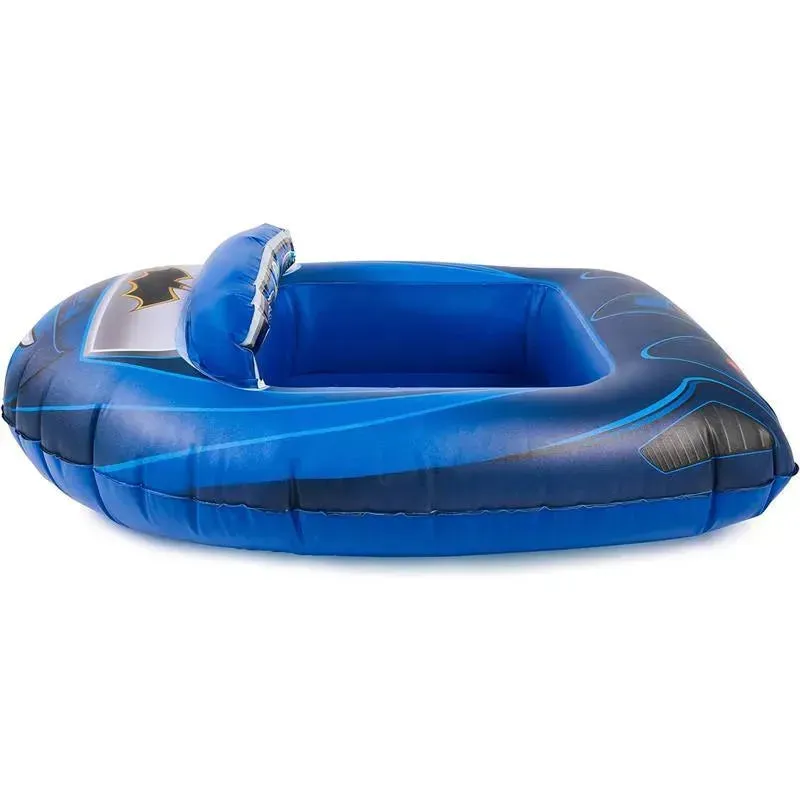 Spin Master - Swimways DC Batman Batmobile Inflatable Water Boat Vehicle, for Kids Aged 3 & Up