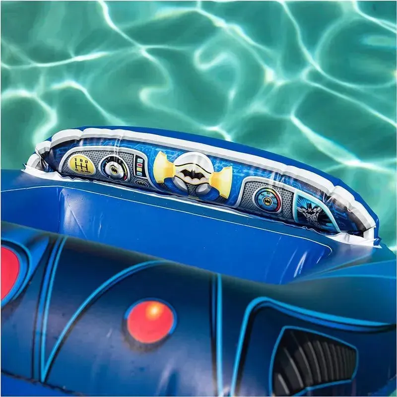 Spin Master - Swimways DC Batman Batmobile Inflatable Water Boat Vehicle, for Kids Aged 3 & Up