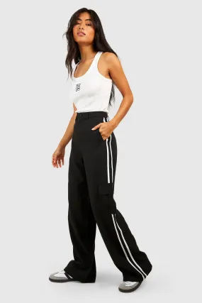 Sports Stripe Tailored Cargo Pants