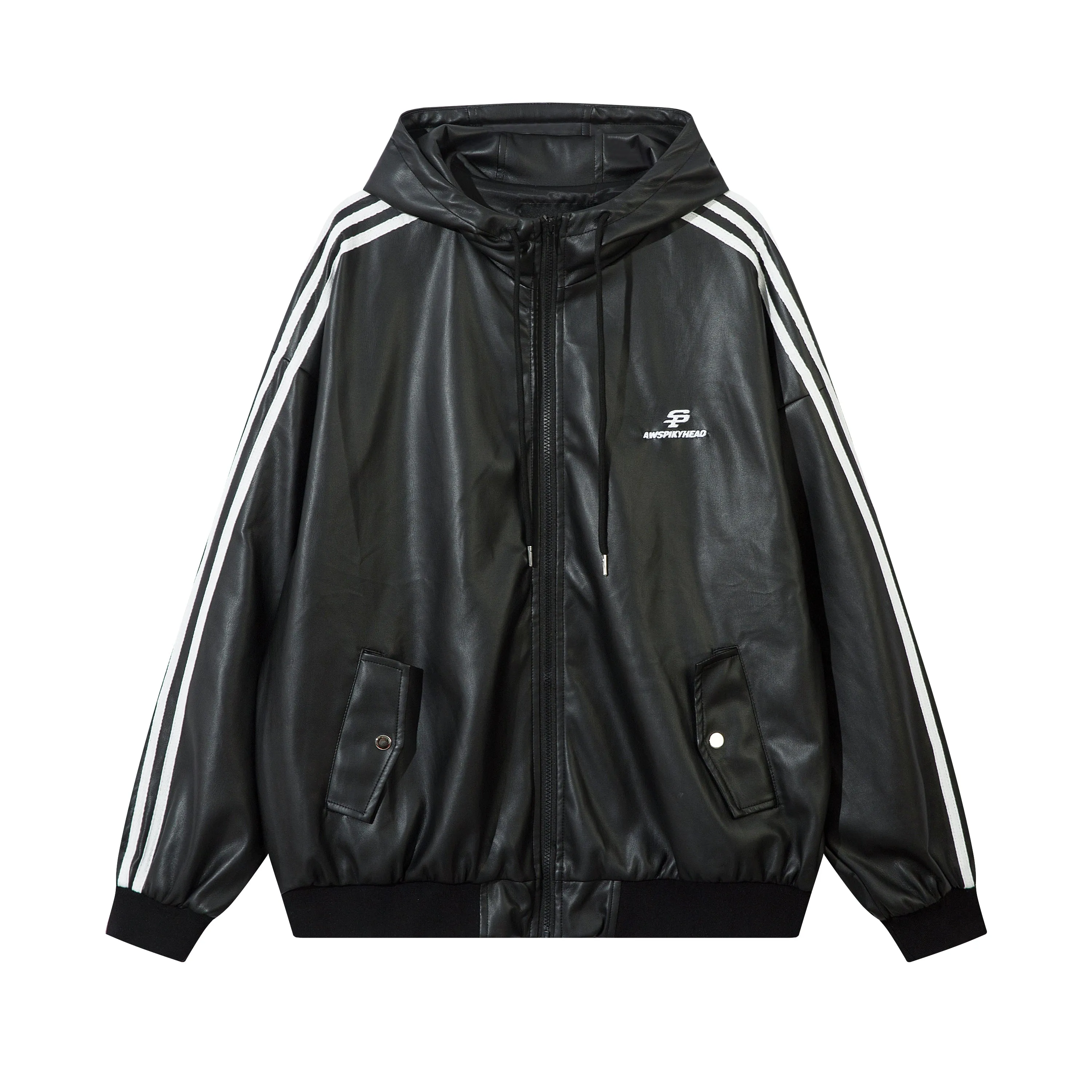 Sporty Look | Sleek Hooded Jacket