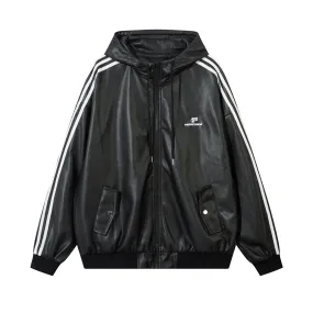 Sporty Look | Sleek Hooded Jacket