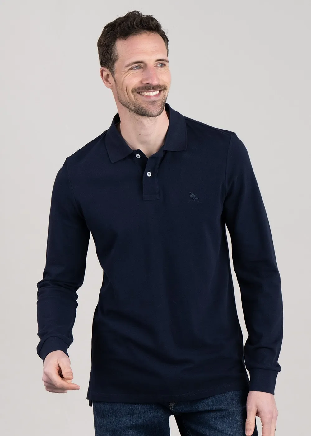 St Ives Long Sleeved Polo Shirt