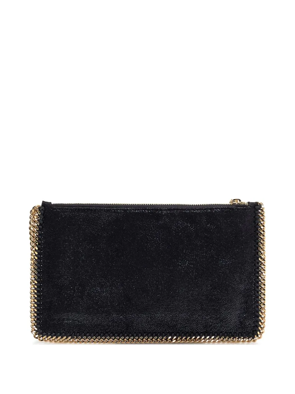 Stella Mccartney Accessoir Eco Shaggy Deer Clutch W/Gold Color Chain