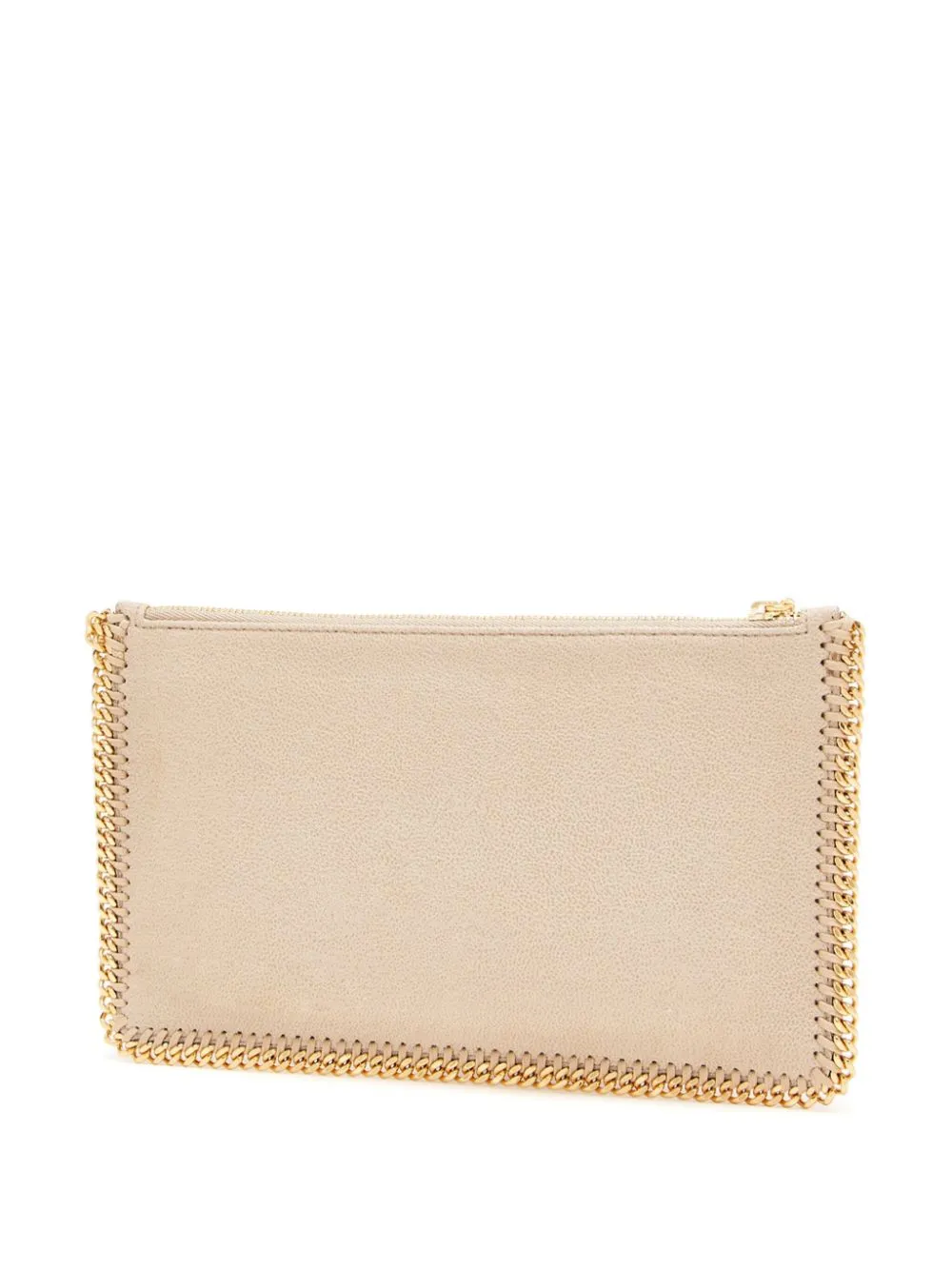 Stella Mccartney Accessoir Eco Shaggy Deer Clutch W/Gold Color Chain
