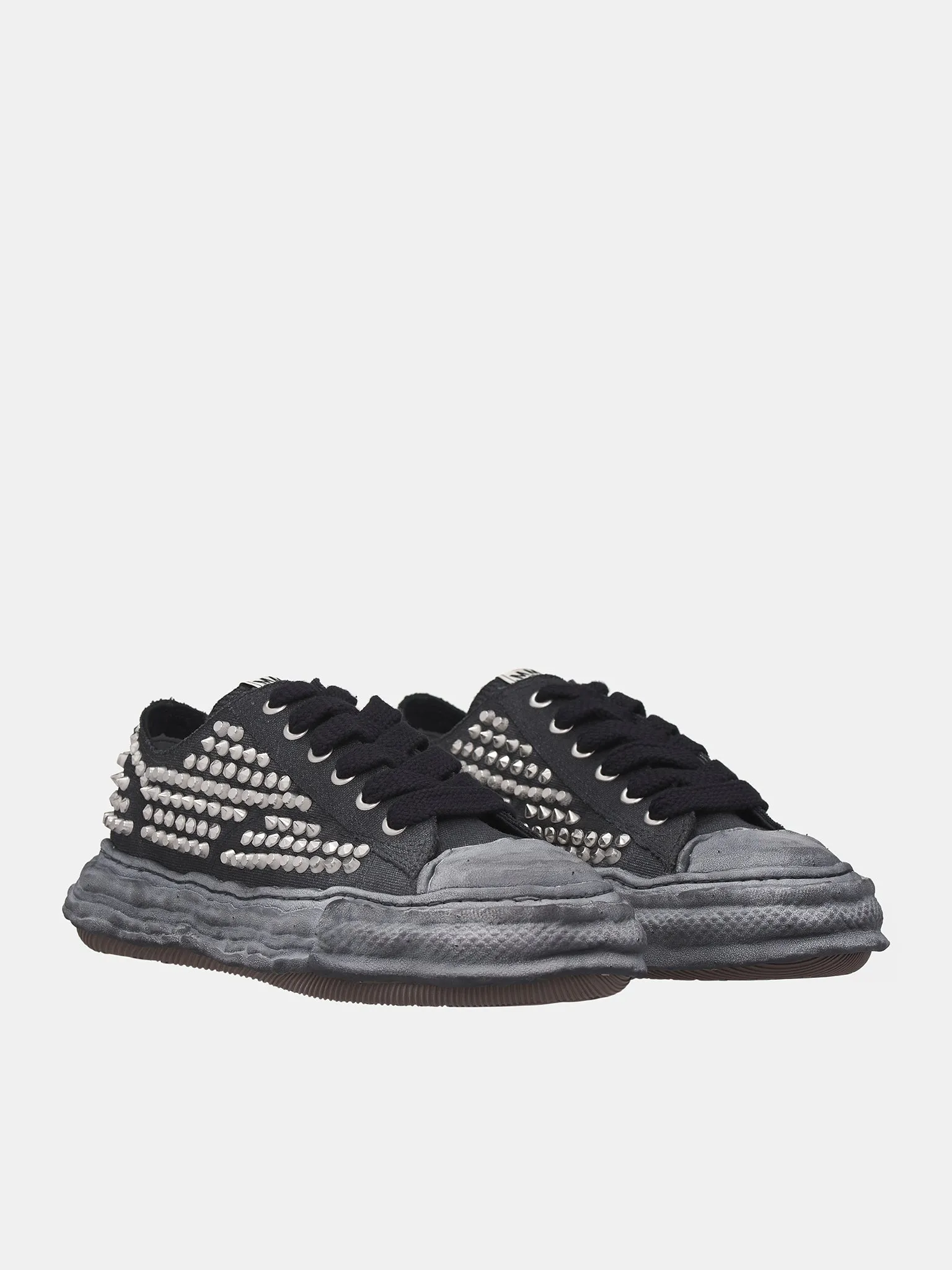 Studded Peterson OG Sneakers (A13FW715-BLACK-BLACK)