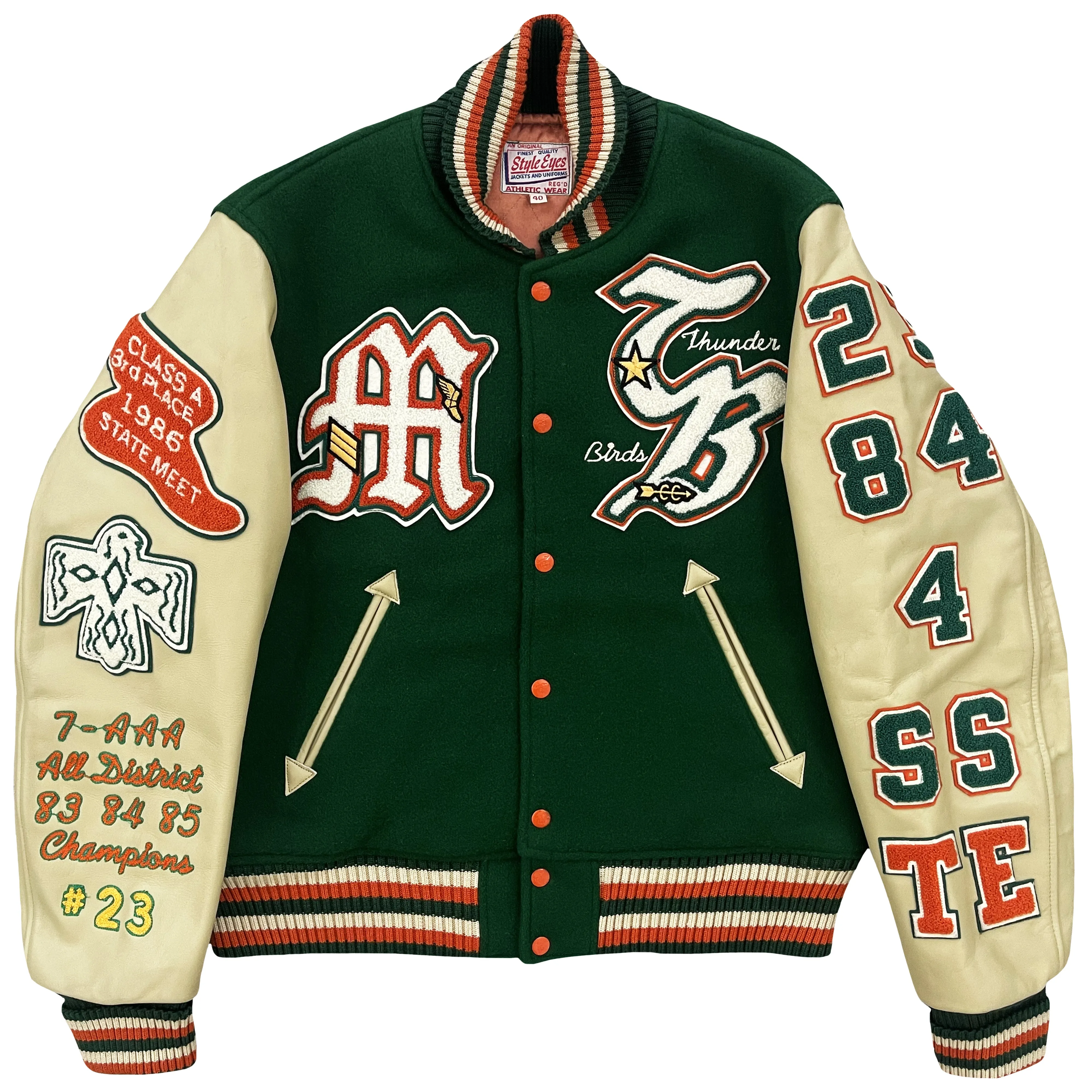 Style Eyes Varsity Jacket