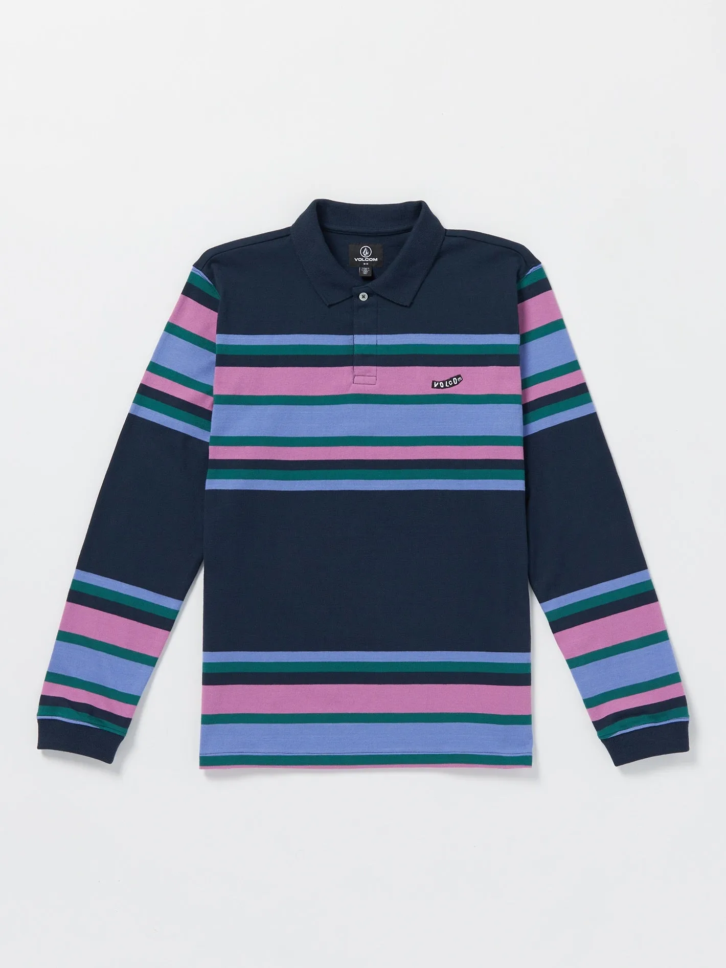 Sumpter Polo Long Sleeve Shirt - Navy