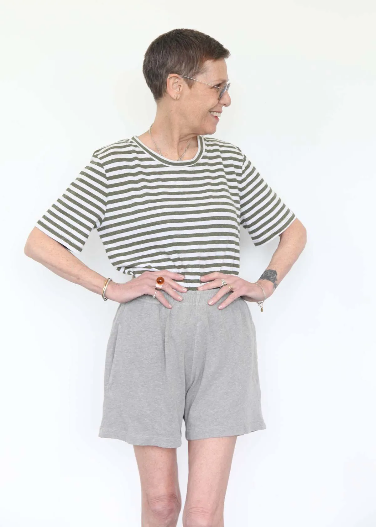 Sun Short - Heather Gray