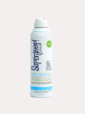     SUPERGOOP  100% Mineral Sunscreen Mist SPF 30    