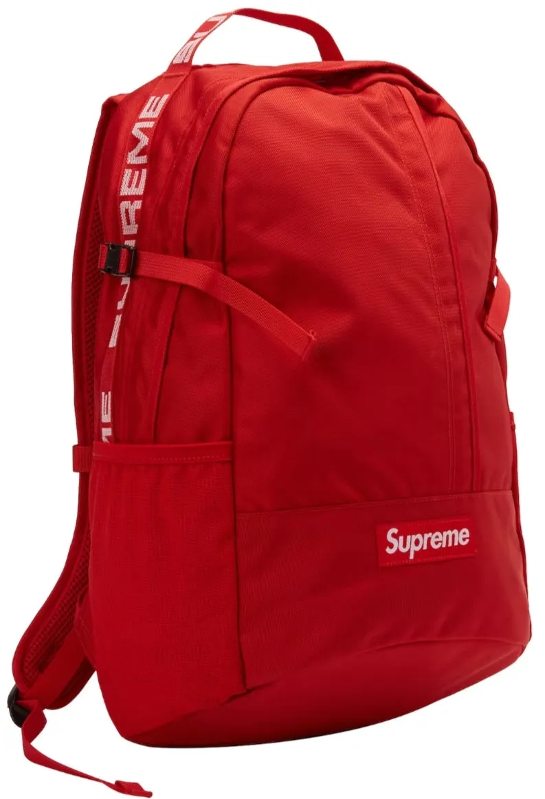 Supreme (SS18) Backpack Red