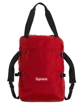 Supreme Tote Backpack Red