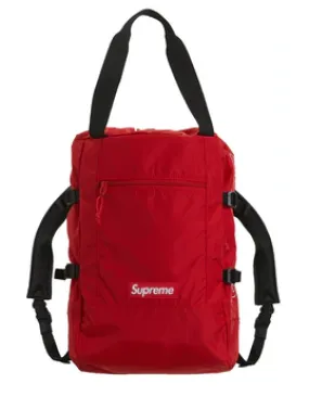 Supreme Tote Backpack Red