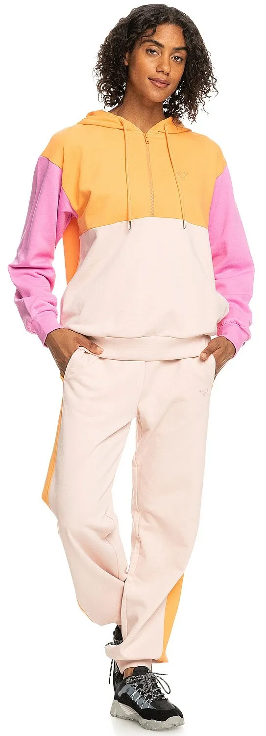 sweatshirt Roxy Essential Energy Cblock Hoodie - NGZ0/Mock Orange - women´s