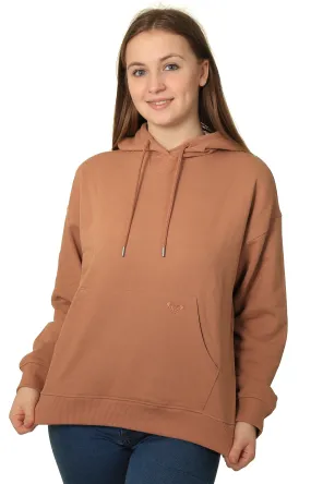 sweatshirt Roxy Essential Energy Hoodie - CLR0/Mocha Mousse - women´s