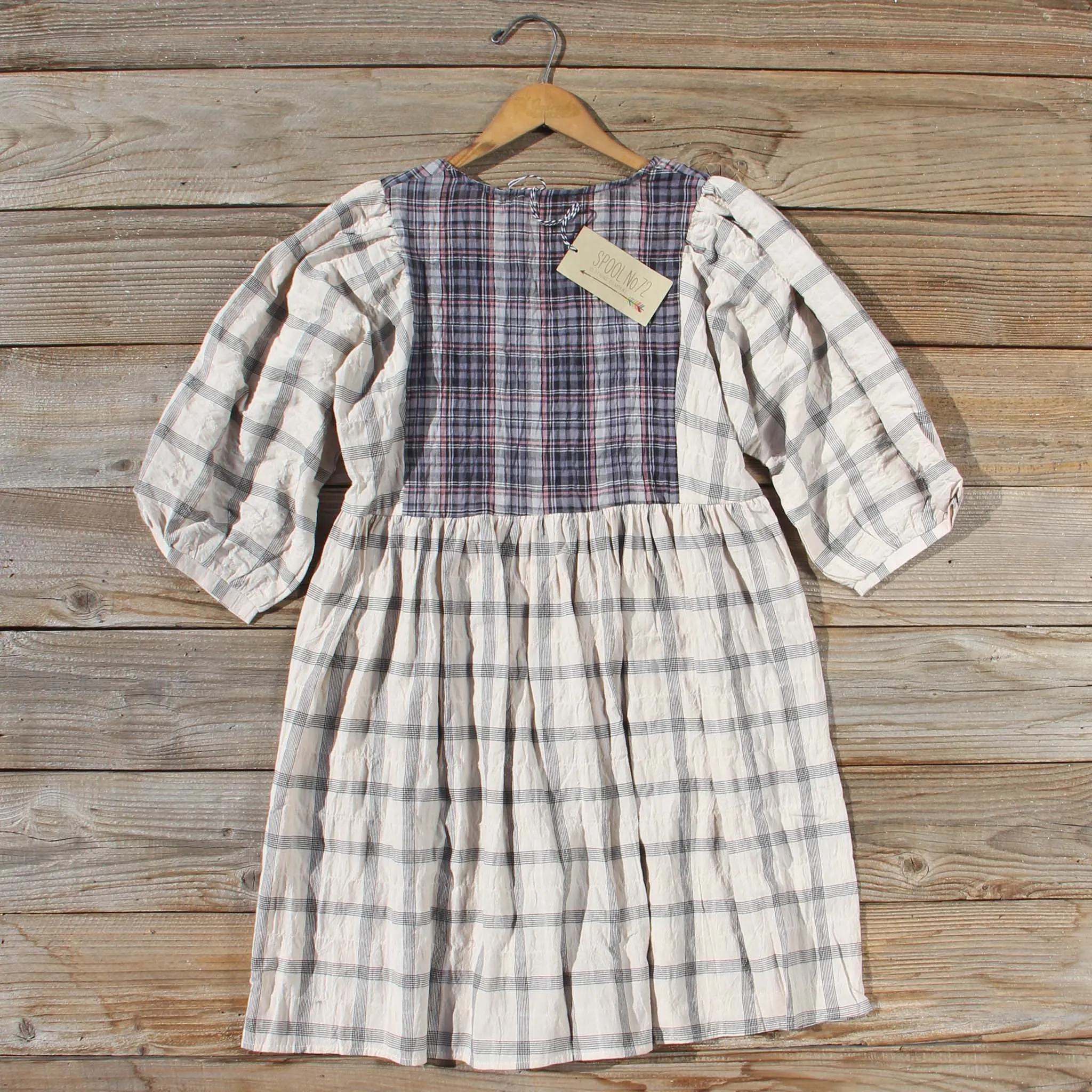 Sweet Plaid Dress