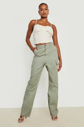 Tall Wide Leg Cargo Pants