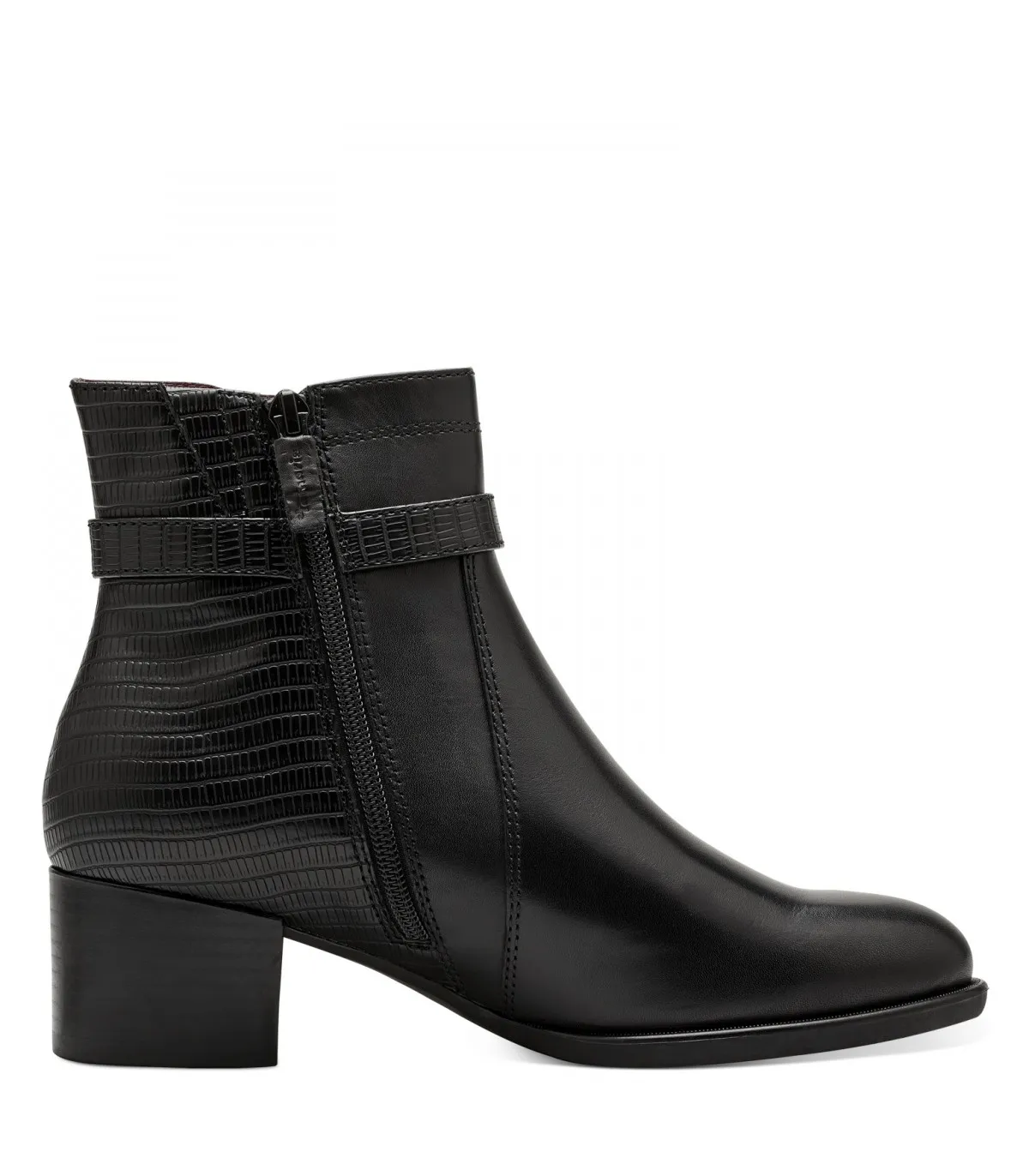 Tamaris Ankle Boots Black Leather 25041