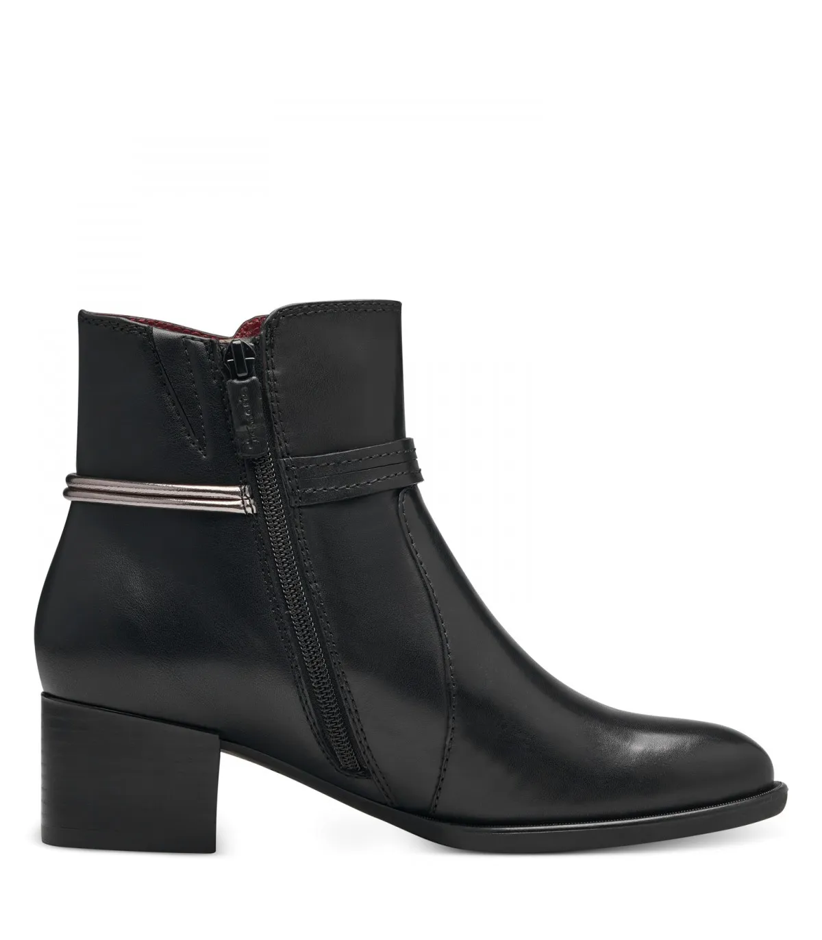 Tamaris Ankle Boots Black Leather 25042