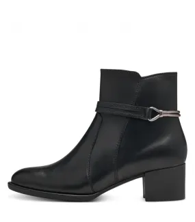 Tamaris Ankle Boots Black Leather 25042