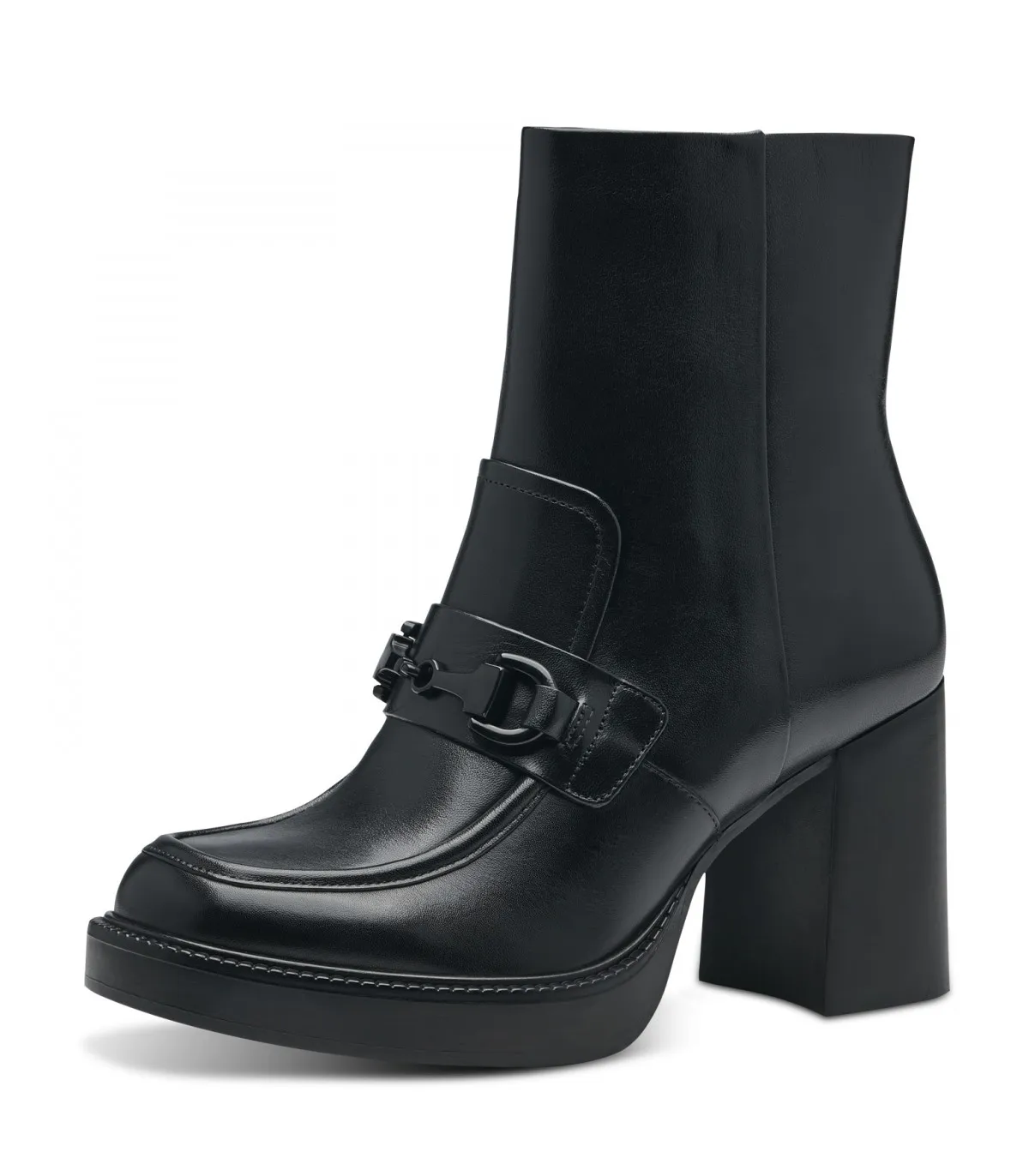 Tamaris Ankle Boots Black Leather 25358