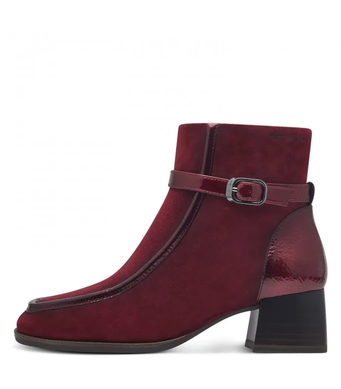 Tamaris Ankle Boots Bordo 1-1-25036-43-537